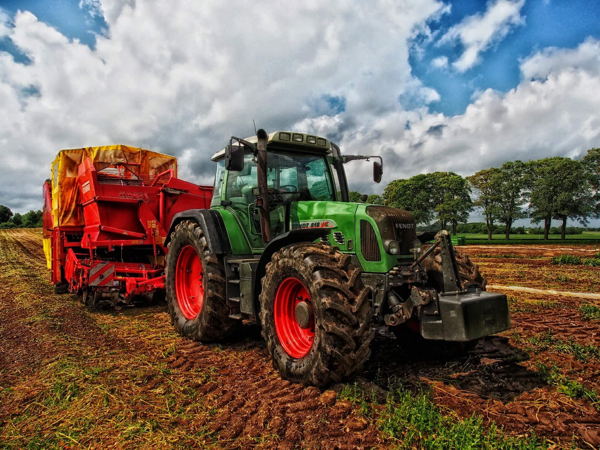 Batterie tracteur agricole